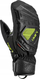 Doreza skish LEKI WCR C-Tech 3D Junior Mitt, për gara, të zeza