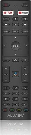 TV Allview QL65Eplay6100-U, 65", 4K QLED, Smart Android TV, i zi