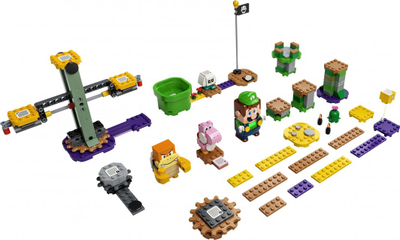 Set me figura lodër për fëmijë LEGO Super Mario Adventures with Luigi (71387), +6 vjeç