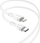 Kabllo karikimi Borofone, USB Type C në Lightning, 1m, e bardhë