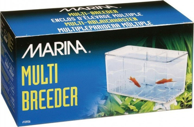 Kurth shumimi për akuarium Marina 5 Way Convertible, me shumë ndarje, transparent