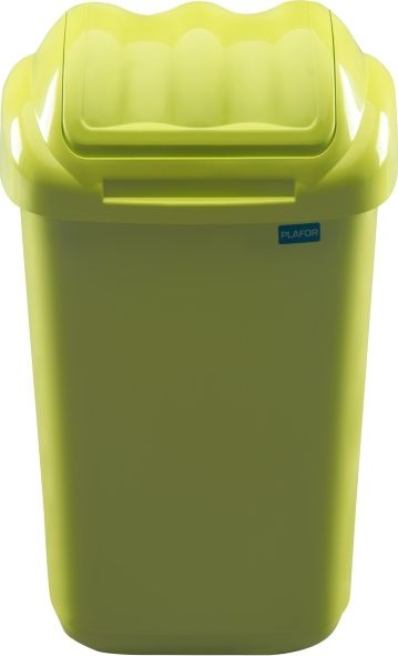 Kosh plehrash Plafor 926051, 15L, plastik, jeshil