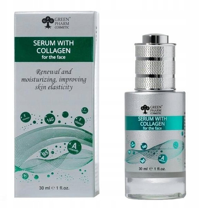 Serum fytyre Green Pharm Cosmetics Collagen Serum, me kolagjen, 30 ml