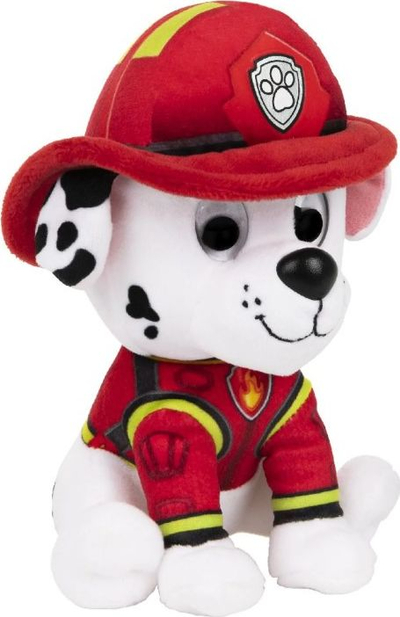 Lodër pelushi Paw Patrol Marshall Movie, 15 cm, e kuqe