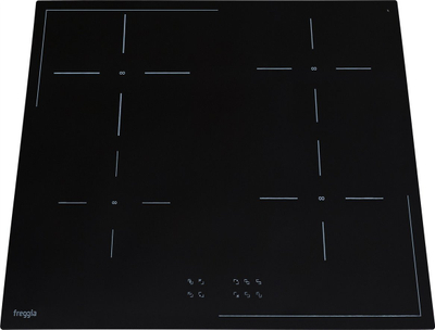 Pianurë me induksion Freggia HCI640B, 4 vatra, xham qeramik, e zezë