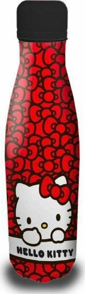 Shishe uji Coriex Hello Kitty 10683, 500ml, çelik inox, e kuqe