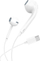 Kufje in-ear Foneng T15, USB-C, kabllo 1.2 m, të bardha