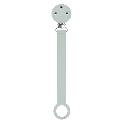 Mbajtse per meme universale prej silikoni dhe gome - 21 cm - Light sage green