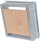 Kuti murale NETRACK OMP-4, metal, 400x400x120mm, e bardhë