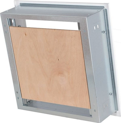 Kuti murale NETRACK OMP-4, metal, 400x400x120mm, e bardhë