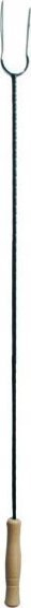 Shkop pjekjeje Bonfire Fork, set 5 copë, 130cm, dorezë druri
