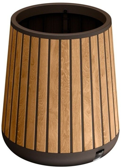 Саксија за цвеќе Keter Garden Planter 261030, 51cm, технополимер, кафеава боја