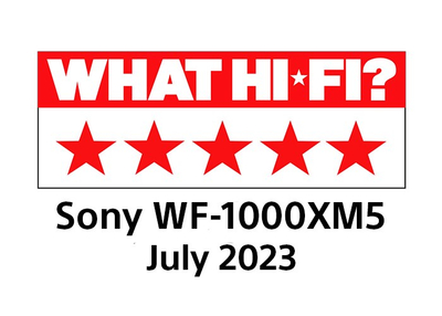 Kufje pa kabëll SONY WF-1000XM5, 8 orë, të zeza