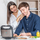 Toster sanduiçi Black & Decker Classic, pllaka jo ngjitëse, fuqi e lartë, i bardhë