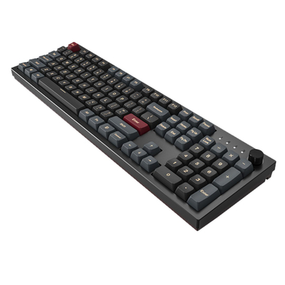 Tastierë mekanike Montech MKey Darkness, Gateron Red, RGB, e zezë
