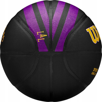 Top basketbolli Wilson NBA Team City Collector Los Angeles Lakers, nr. 7, gome, i zi me vjollcë