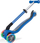 Trotinet Globber Junior Foldable Lights, 3 rrota, me drita LED, blu