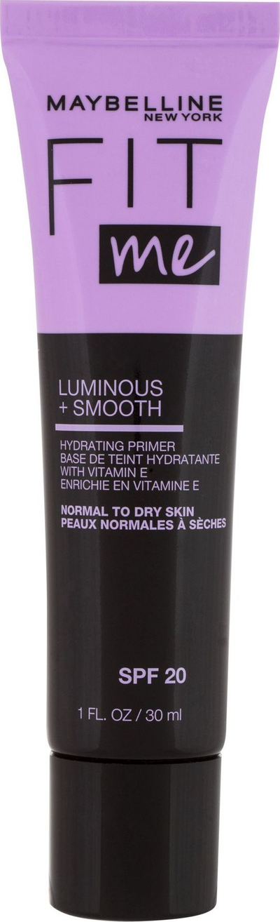 Primer fytyre Maybelline Fit Me Luminous Smooth, hidratues, SPF 20, 30ml