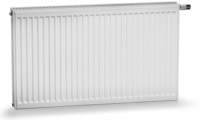 Radiator me valvul Kermi therm-x2 Profil-V, tip 12, 500x500 mm, i bardhë
