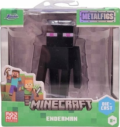Метална фигура Minecraft, 6.5 cm, мешан лик, повеќебојна