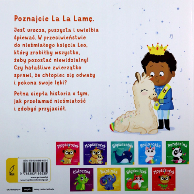 Liber per kalamoj Wilga La La Lama, me figura, plot ngjyra