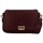 Çantë crossbody për femra David Jones, e kuqe e errët