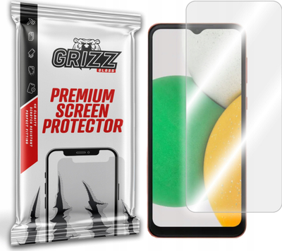 Mbrojtës ekrani GrizzGlass Hybrid Glass për Samsung Galaxy M04, transparent