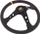 Timon sportiv MTuning Steering Wheel Pro 350mm, offset 80mm, karbon, i verdhë