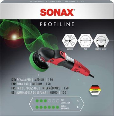 SONAX Profiline Sfungjer Për Polirim Gjelbërt 150