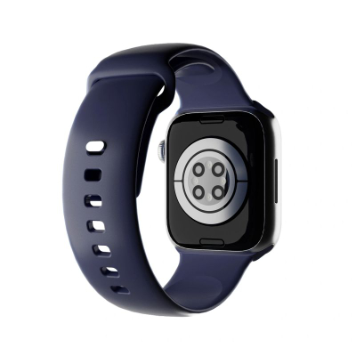 Rrip ore Puro ICON për Apple Watch, silikon, 44 45 46 49mm, blu