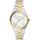 Ora dore Fossil Scarlette ES5259, çelik inox, quartz, argjendtë ari