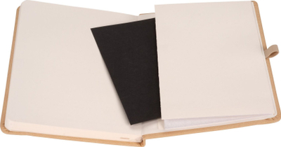 Bllok shënimesh Antra Notes Memofix B6, rrjetë, kapak eko lëkurë