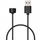 Kabllo karikimi FIXED USB A për Xiaomi Mi Band 5 6 7, 1m, 2.5W, e zezë