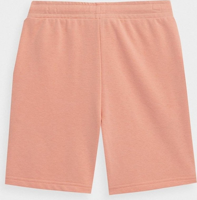 Shorts çunash 4F Jr 4FJSS23TSHOM047, pambuk, me xhepa, portokalli