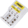 Karikues baterish FL-05, AA AAA 6F22 9V, 4 vende, i bardhë