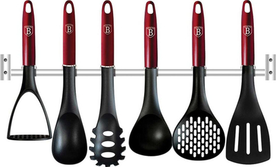 Set lugë kuzhine Berlinger Haus BH-6325, 6 copë, të zeza