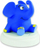 Dritë nate për kalamaj Ansmann Elephant 1800-0014, me muzikë, me timer, blu