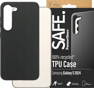 Kapak telefoni për Samsung Galaxy S24, TPU, transparent