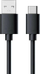 Кабел за напојување, USB-A - USB-C, 0,6 м, црн
