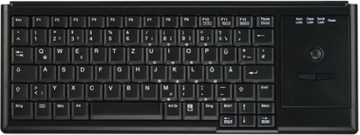 Tastierë Cherry INDUSTRY 4.0 COMPACT ULTRAFLAT, me touchpad, me kabllo, e zezë