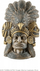 Strehimore terrariumi Exo Terra Aztec Warrior Eagle Knight, 22cm, për zbukurim, gri