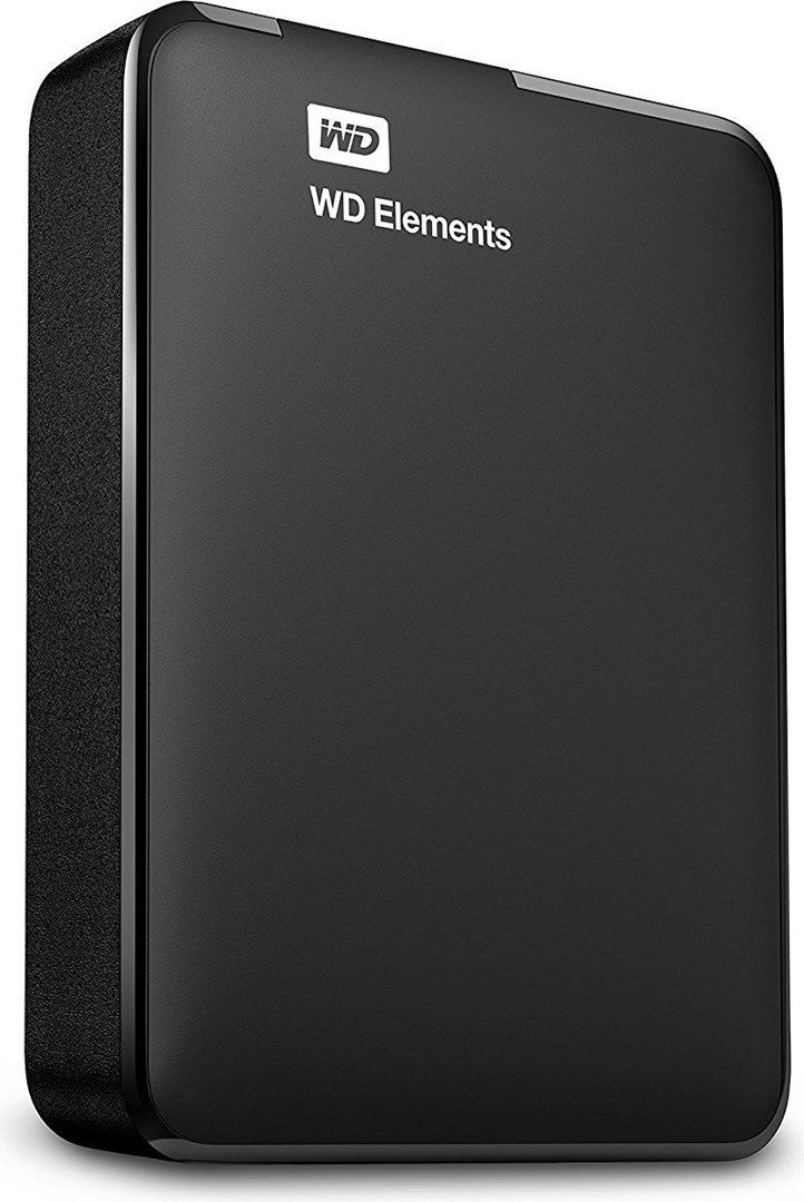 Disk i jashtëm HDD WD Elements Portable, 4TB, 2.5", i zi