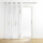 Perde e hollë transparente Douceur D Intrieur GINKGOLD, 140x240 cm, bezhë