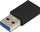 Adapter USB MicroConnect USB 3.0 A në USB C 3.1, i zi
