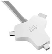 Kabllo video Cisco CAB-HDMI-MUL4K-2M, multi-head, 2.5m, e bardhë