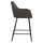 Stol mesatar Strike 50x50x94,5Hcm (HM8592.01), gri/ zezë