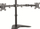 Mbajtës tavoline Connect IT TwinArm Basic Beta, për 2 monitorë 13"-32", 16 kg, i zi