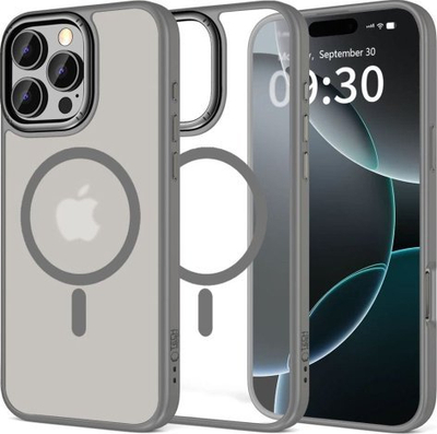 Këllëf telefoni Tech-Protect MagEdge për iPhone 16 Pro, MagSafe, transparent