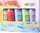 Set bojë akrilike Happy Color MIX B, 5 ngjyra, 5 x 75ml, shumëngjyrëshe