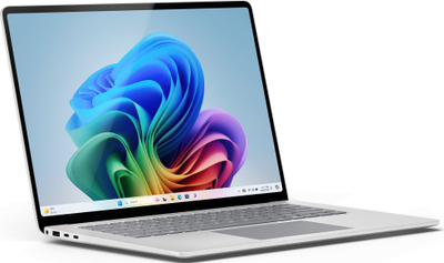 Laptop Microsoft Surface Laptop gjenerata e 7‑të, 15", Snapdragon X Elite, platinum
